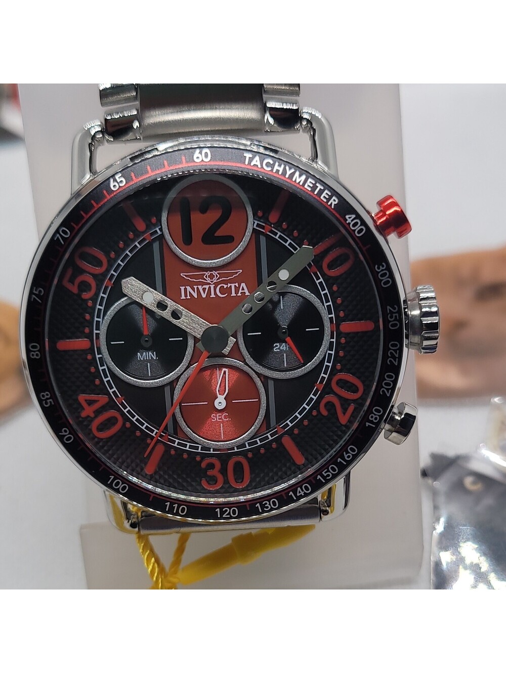 531 INVICTA GEARSHIFT  VINTAGE RACING DESIGN STAINLESS STEEL 44MM